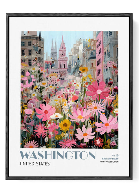 U.S. architecture with gardens