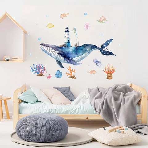 Under the Sea Kids Room Wall Decor