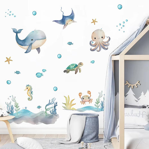 Undersea Wall Decals For Kids