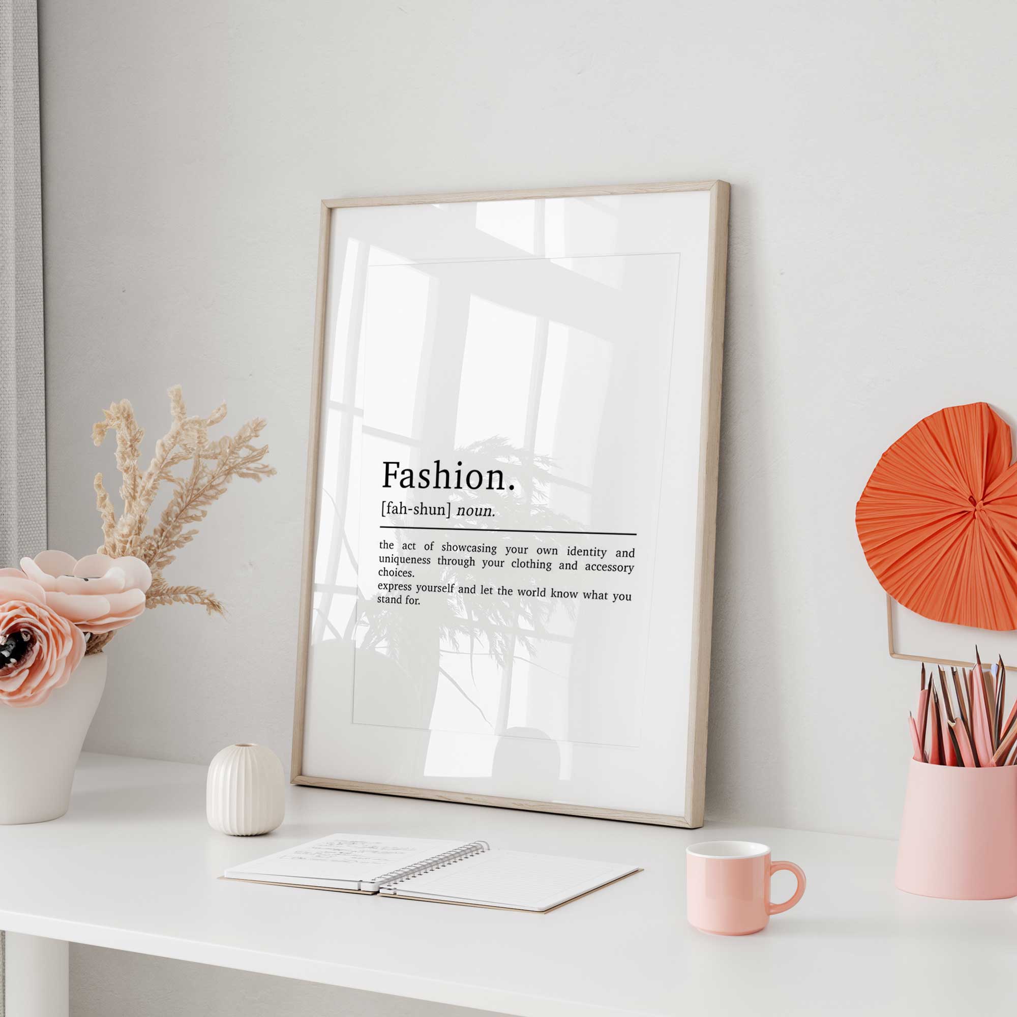Define Fashion - Statement Art Poster | OakPoster.com– oakposter