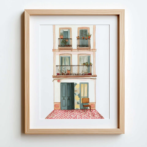 Urban Elegance – Balcony & Plant Decor
