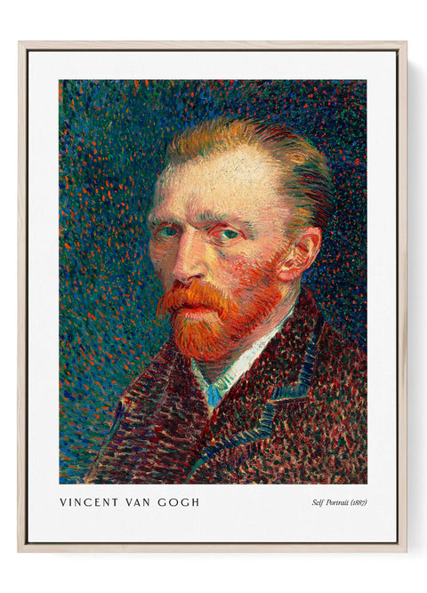 Vincent van Gogh self portrait 1887 print