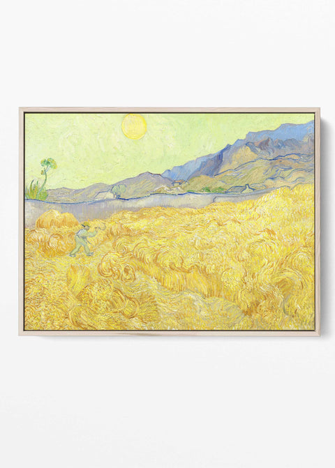 Vincent van Gogh wheat field painting