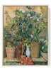 Paul Cézanne Terracotta Pots and Flowers Art Print | Vintage Still Life Wall Decor