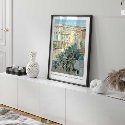 Vintage childe hassam art print
