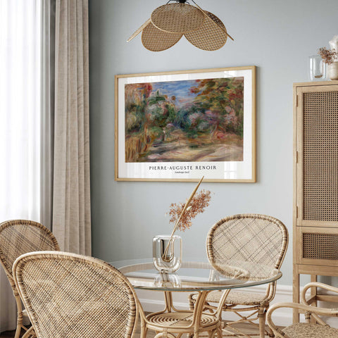 Vintage garden art reproduction