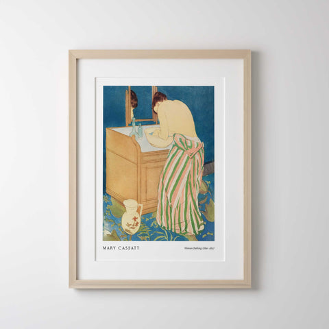 Vintage impressionist female art print