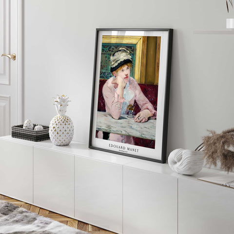 Vintage manet painting wall print