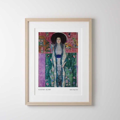 Vintage modernist portrait decor