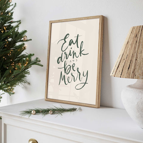 Festive Spirit Calligraphy