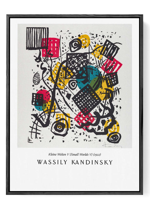 Wassily kandinsky abstract print