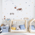 Watercolor car wall decals