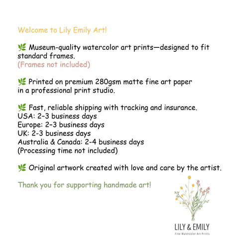 Watercolor dog art Border Collie poster