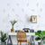 Watercolor leaf wall decals