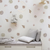 Watercolor seashell wall stickers