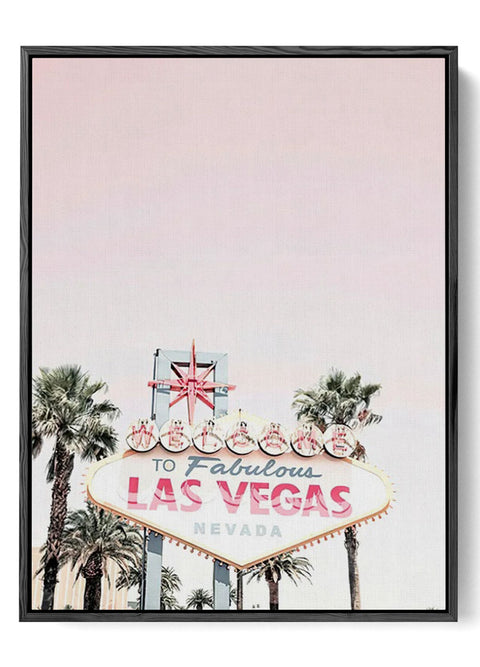 Welcome Fabulous Vegas Art Poster OA185-F