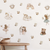 Whimsical fairy and unicorn stickers for kids room walls