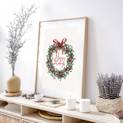 Christmas Decoration Poster