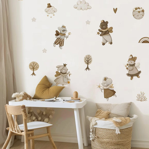 Woodland Animal Wall Decals