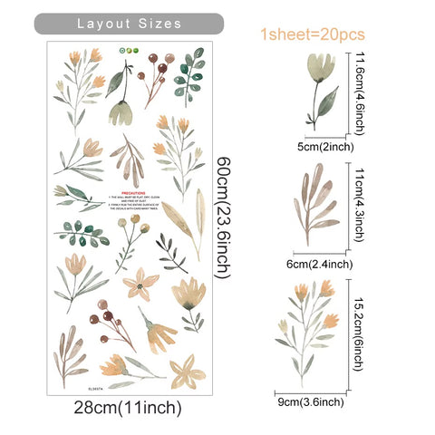 Woodland Animals Nursery Stickers