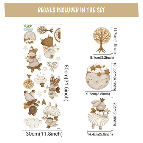 Woodland Fantasy Wall Decals