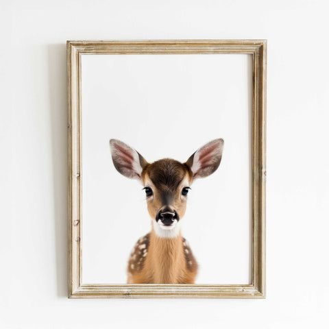 Woodland Nursery Decor Print
