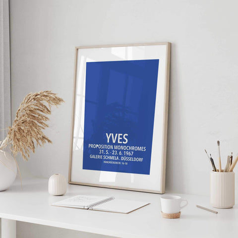 Yves' Color Purity - 1967 Gallery Art Print