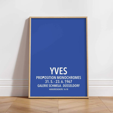 Monochrome Art Revolution - Yves Gallery Print