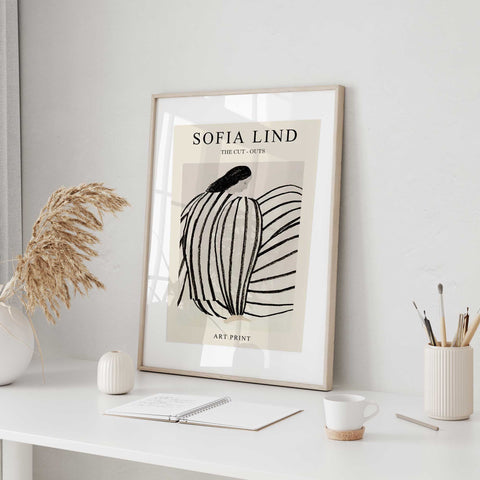 Bold Monochrome Art Print
