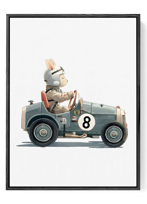 bunny driver illustration