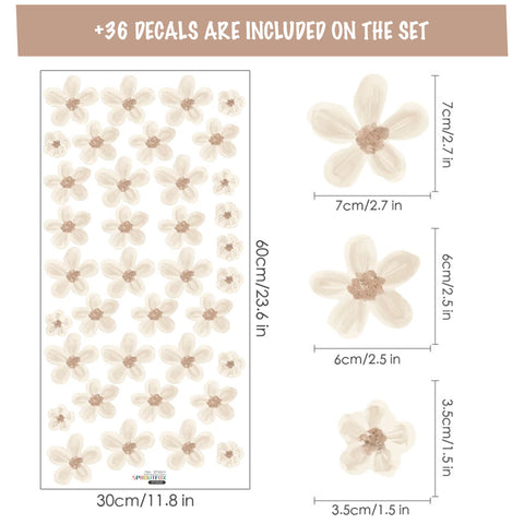 Eco-friendly flower theme home decor