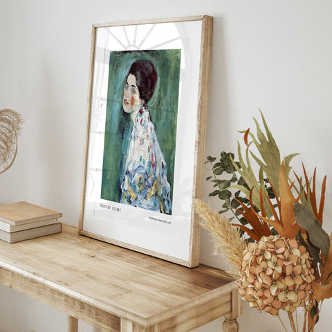 elegant klimt wall art fine art poster