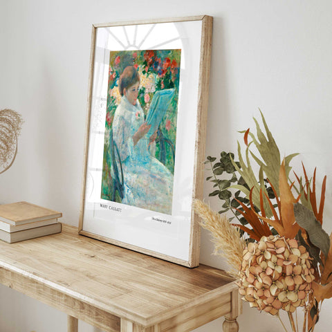 feminine impressionist wall decor print