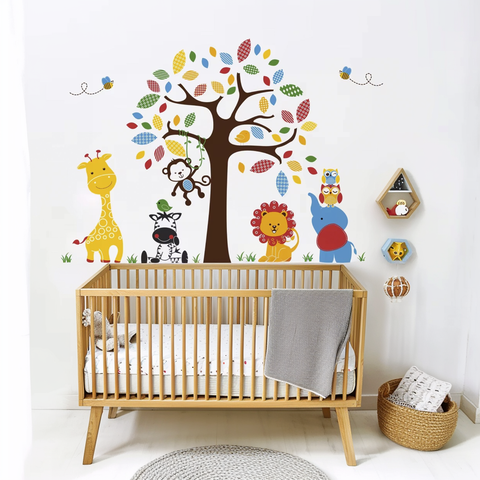 giraffe-and-elephant-wall-art




