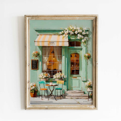 kitchen cafe wall art decor