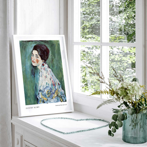 klimt painting wall art for home decor