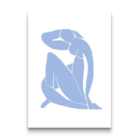 Matisse Reflection Blue Silhouette