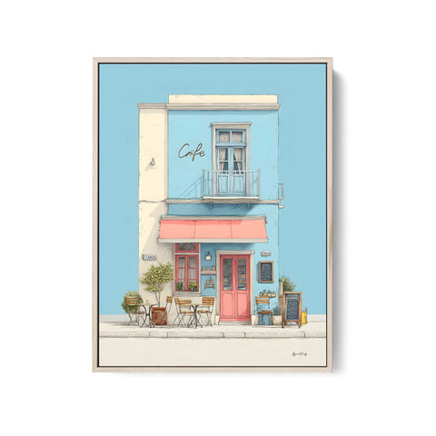 mediterranean cafe wall art