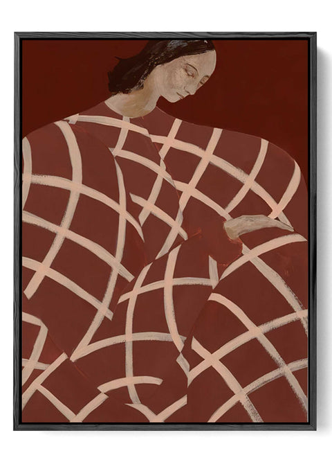 Modern Abstract Robe Painting