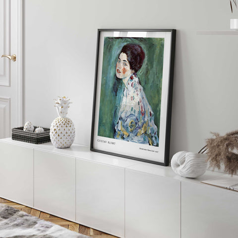 portrait of a lady klimt art print