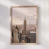 Living Room Wall Art - New York Poster Canvas