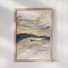 Artistic Elegance - Abstract Gold Print