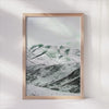 Arctic Range Elegance - Serene Snow Print
