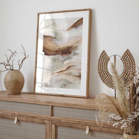Fluid Abstract Home Art
