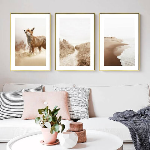 Beach Dune Grass Poster Home Decor Gifts Online Oak poster