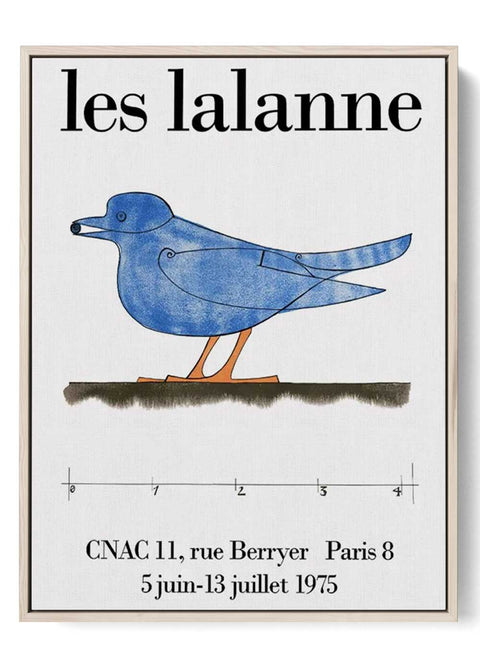 Les Lalanne's Bird - 1975 CNAC Exhibition Art Print