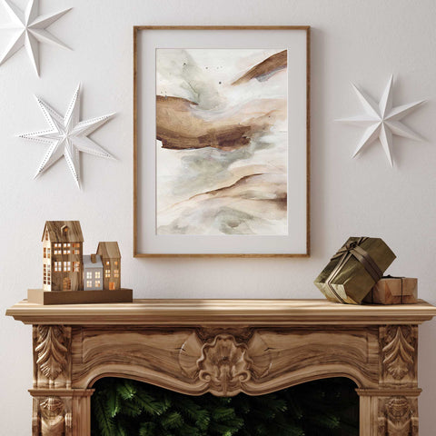 Soft Hues Abstract Painting