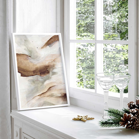 Minimalist Watercolor Wall Art