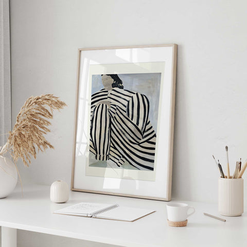 Minimalist Striped Wall Art