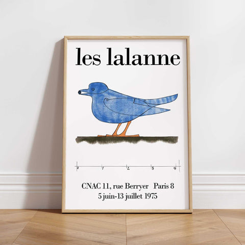 Paris Exhibition Elegance - Lalanne Bird Poster
